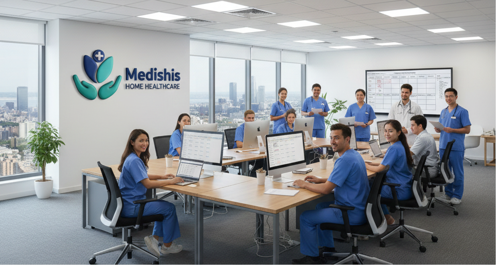 Medishis healthcare team providing quality home care services